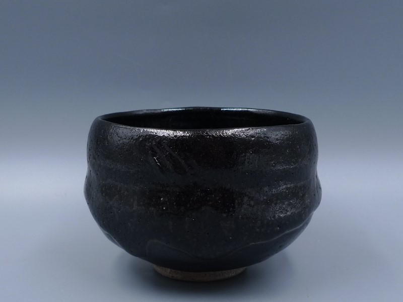 香野壮明 大樋焼 梅山窯 黒茶碗 黒楽 茶道具 【公式通販】