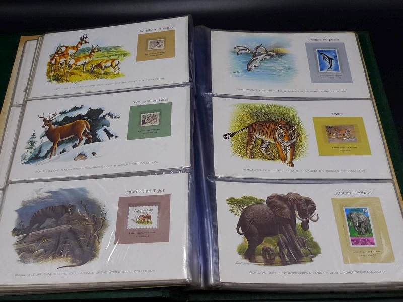 世界の動物切手コレクション WWF Animals of the World Stamp